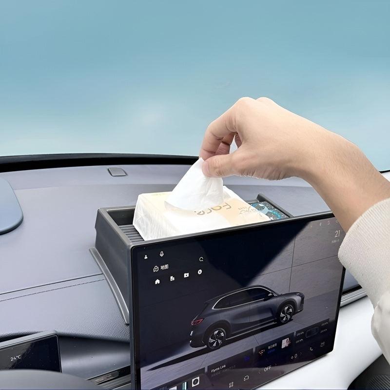 Center Console Screen Back Storage Box for Geely ex5 - Geelyevs