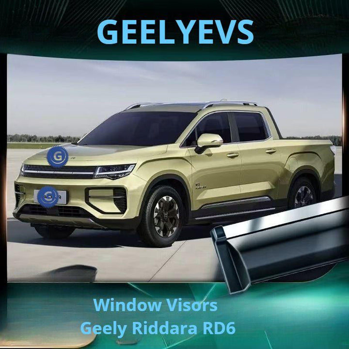 Window Visors for Geely Riddara RD6 - Geelyevs