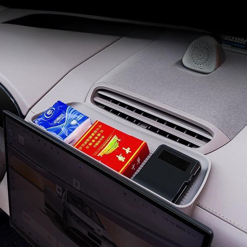 Center Console Screen Back Storage Box for ZEEKR 7X - Geelyevs