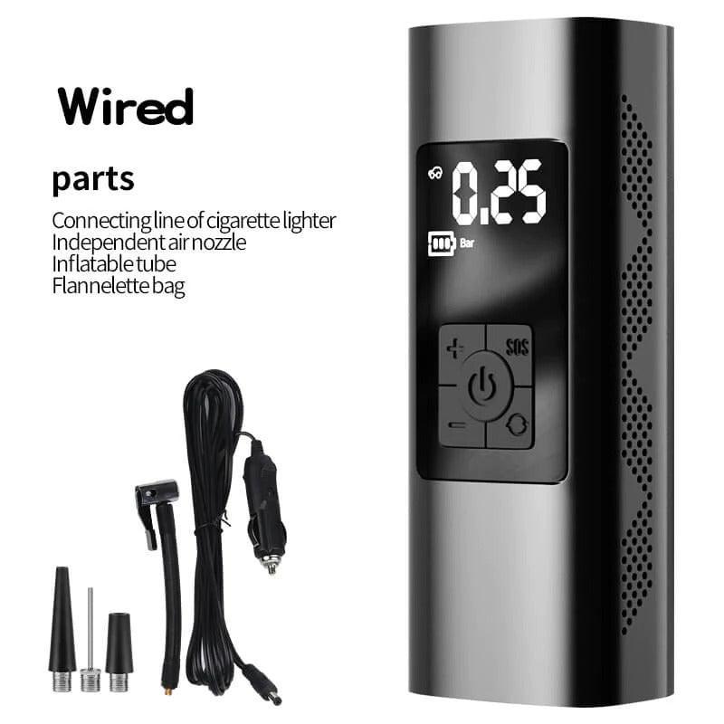 Portable Rechargeable Wireless Electric Tire Inflator - Geelyevs