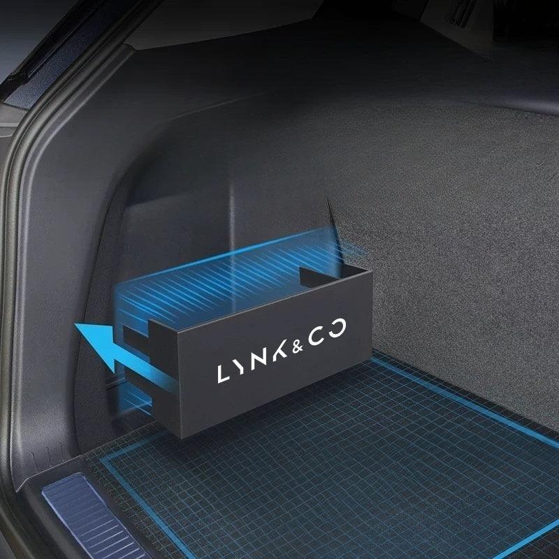 Rear Trunk Organizer Side Divider Sticker for Lynk & Co 02 - Geelyevs