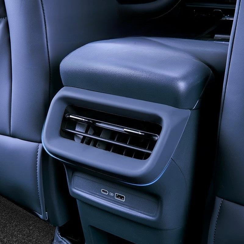 Rear air vents anti-kick frame for Geely EX5 - Geelyevs