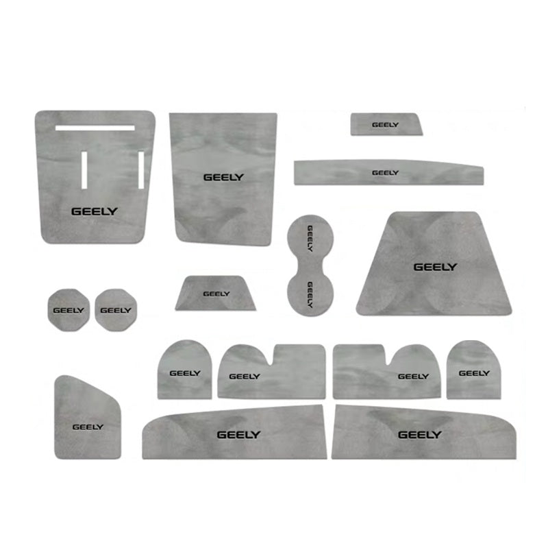 Center Console Liner Trim Mats for Geely Starray