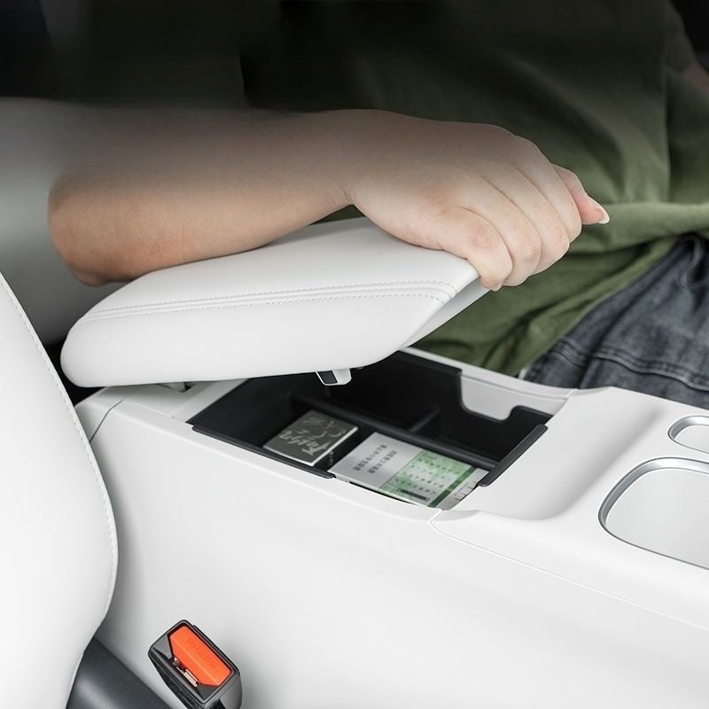 Center Console Organizer Tray and Lower Storage Box for Geely EX2