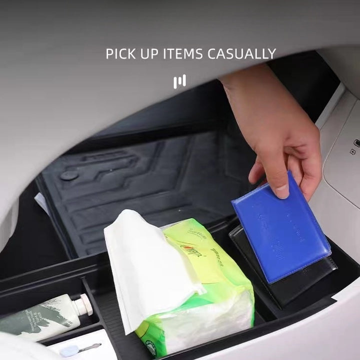 Center Console Organizer Tray and Lower Storage Box for Geely EX2