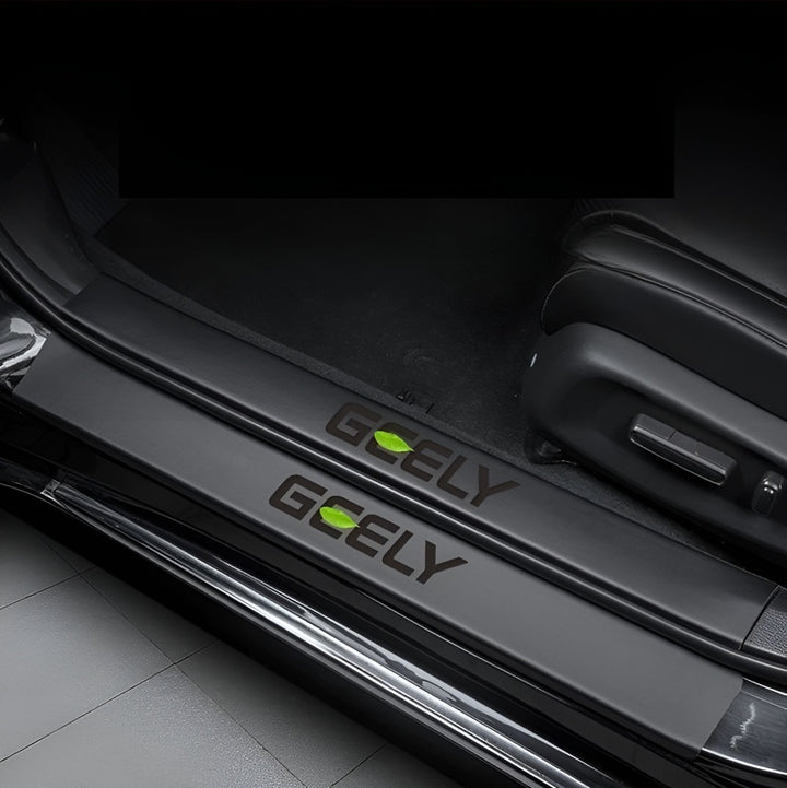 Car Door Sill Protectors and Anti-kick Mat for Geely