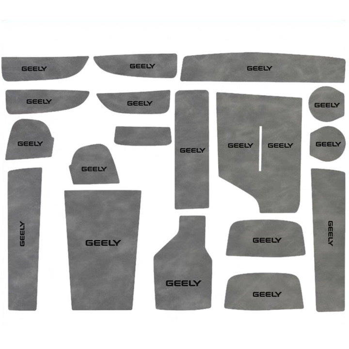 Center Console Liner Trim Mats for Geely Coolray