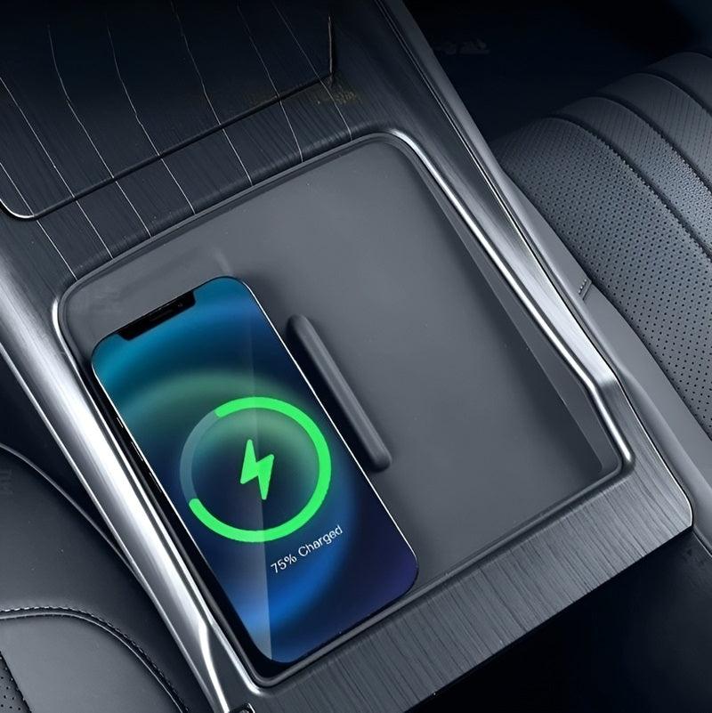 Center Wireless Charger Silicone Pad Cup Holder Pad