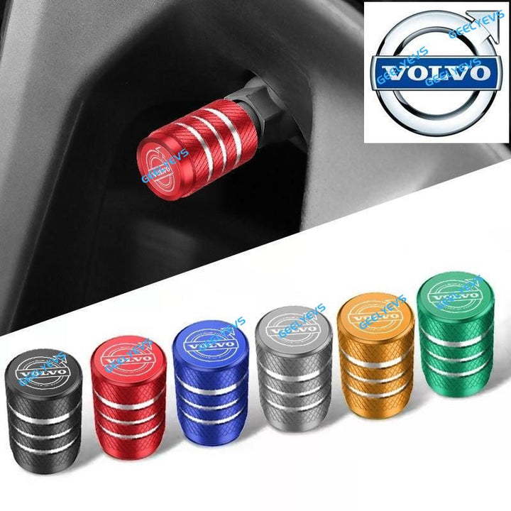 Car Tire Valve Stem Caps for Volvo - Geelyevs