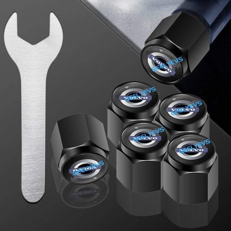 Car Tire Valve Stem Caps for Volvo - Geelyevs