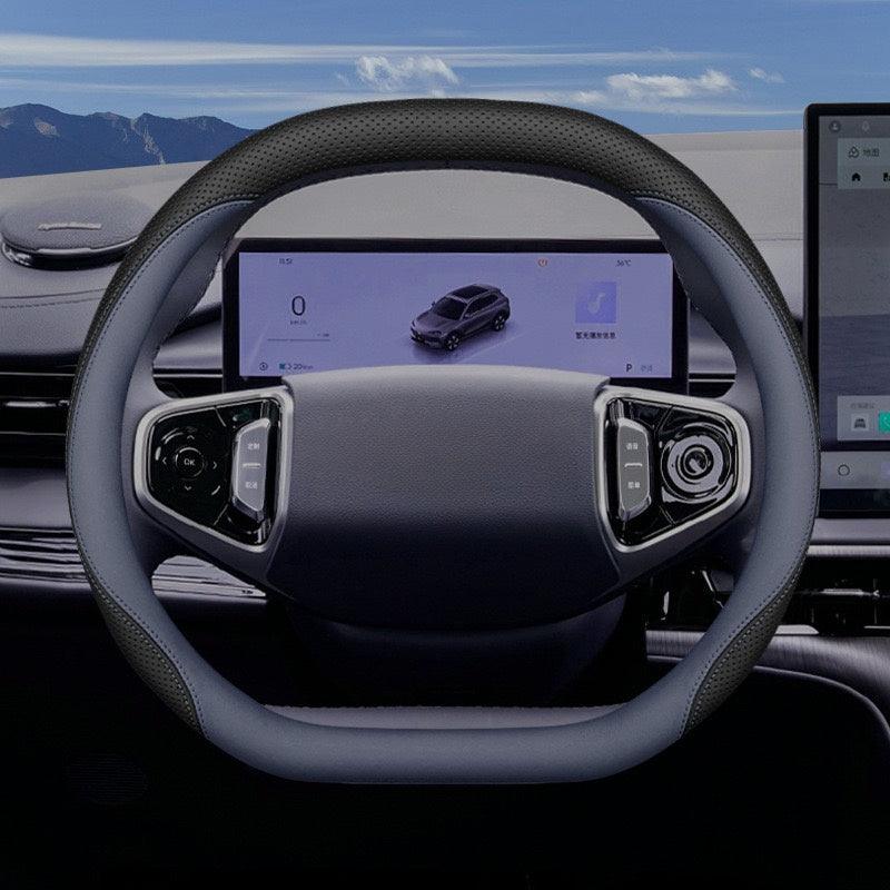 Nappa Leather Steering Wheel Cover for Lynk & Co 08