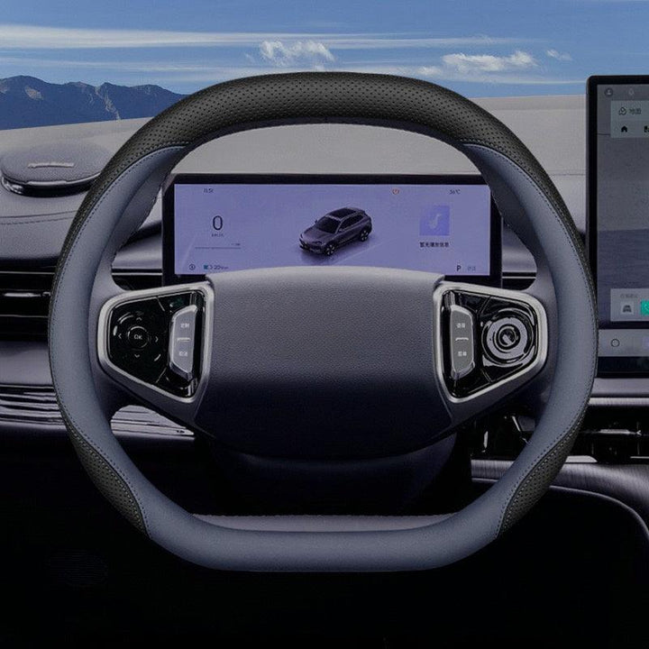 Nappa Leather Steering Wheel Cover for Lynk & Co 08