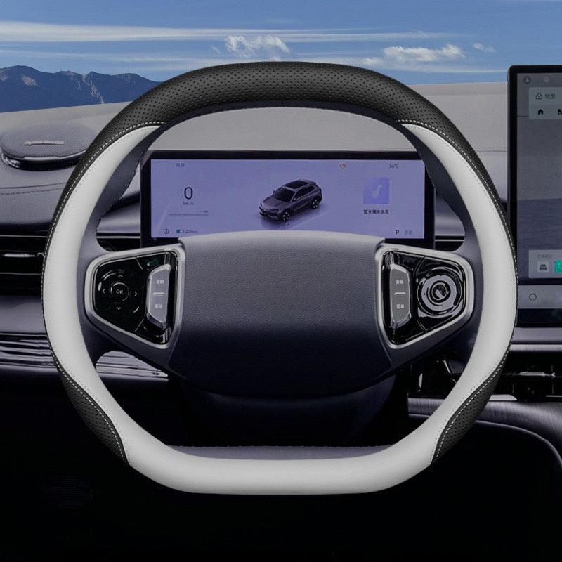 Nappa Leather Steering Wheel Cover for Lynk & Co 08