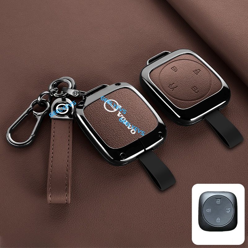 Zinc Alloy Key Fob Case for Volvo ES90/XC70 PHEV