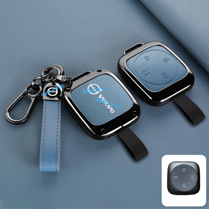 Zinc Alloy Key Fob Case for Volvo ES90/XC70 PHEV