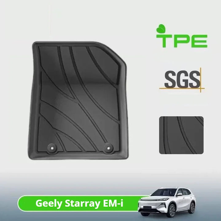 TPE Floor Mats and Trunk Mat for Geely Starray EM-i