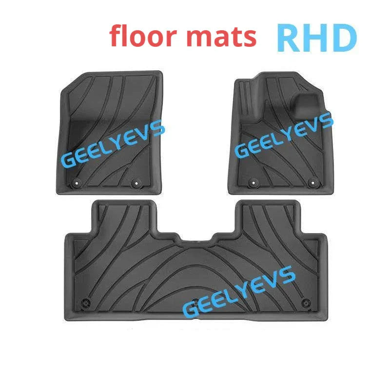 TPE Floor Mats and Trunk Mat for Geely Starray EM-i